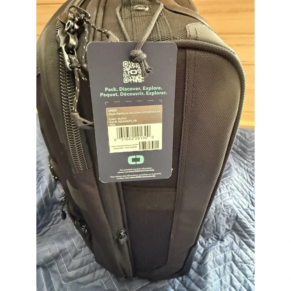 Ogio Alpha Layover Wheeled Rolling Travel Bag Suitcase/Luggage - 5924048OG -